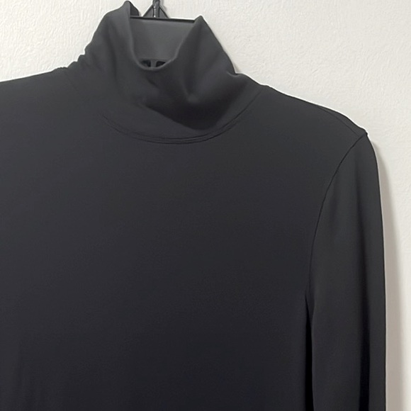 Kit + Ace UPGRADE BRUSHED DRESS A-Line French Terry Turtleneck Relaxed Fit - Sm - Picture 8 of 13